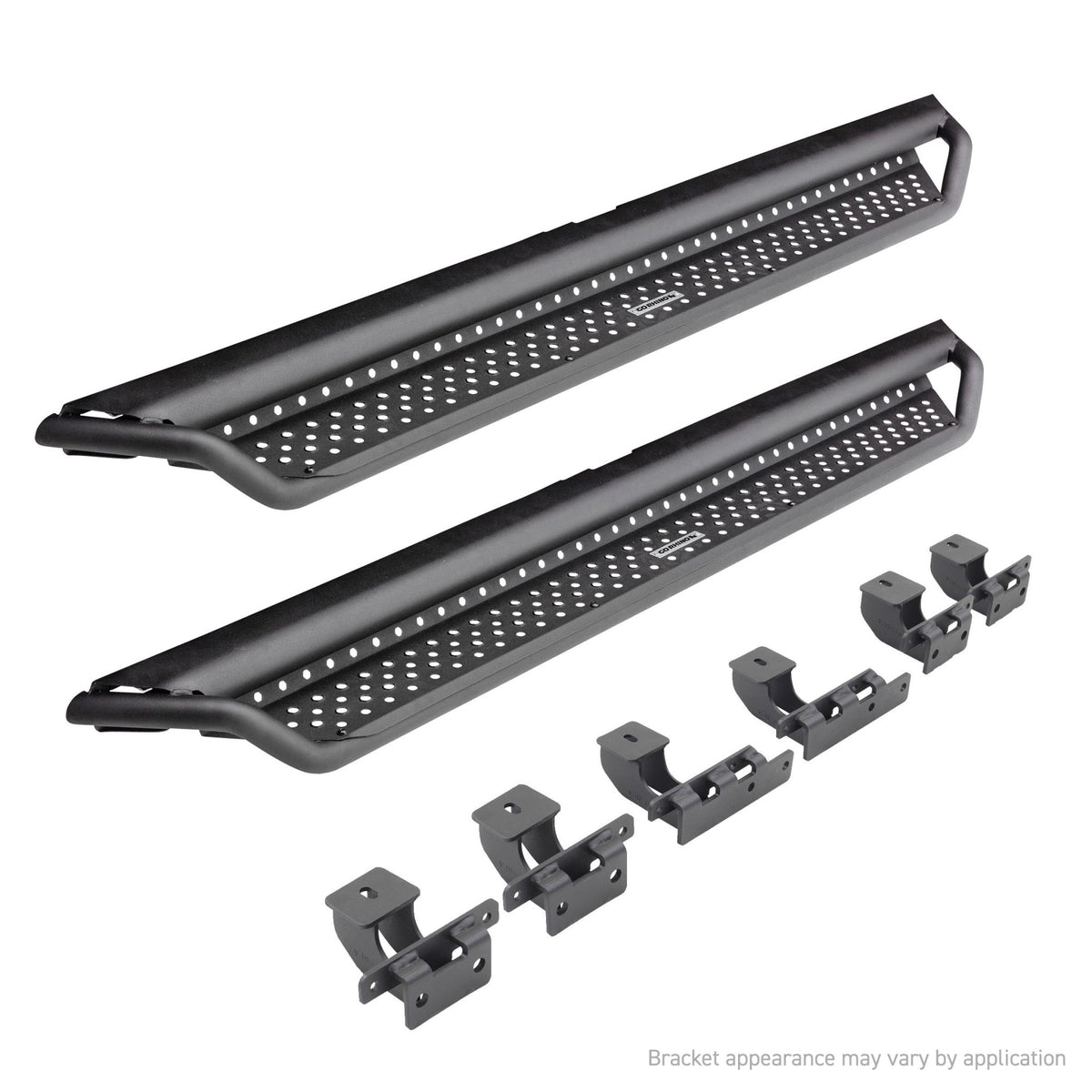 Go Rhino D14029T 2021 - 2024 Ford Bronco Sport D1 Dominator Series Xtreme Side Steps with Rocker Panel Mounting Bracket Kit - Rugged Truck Gear