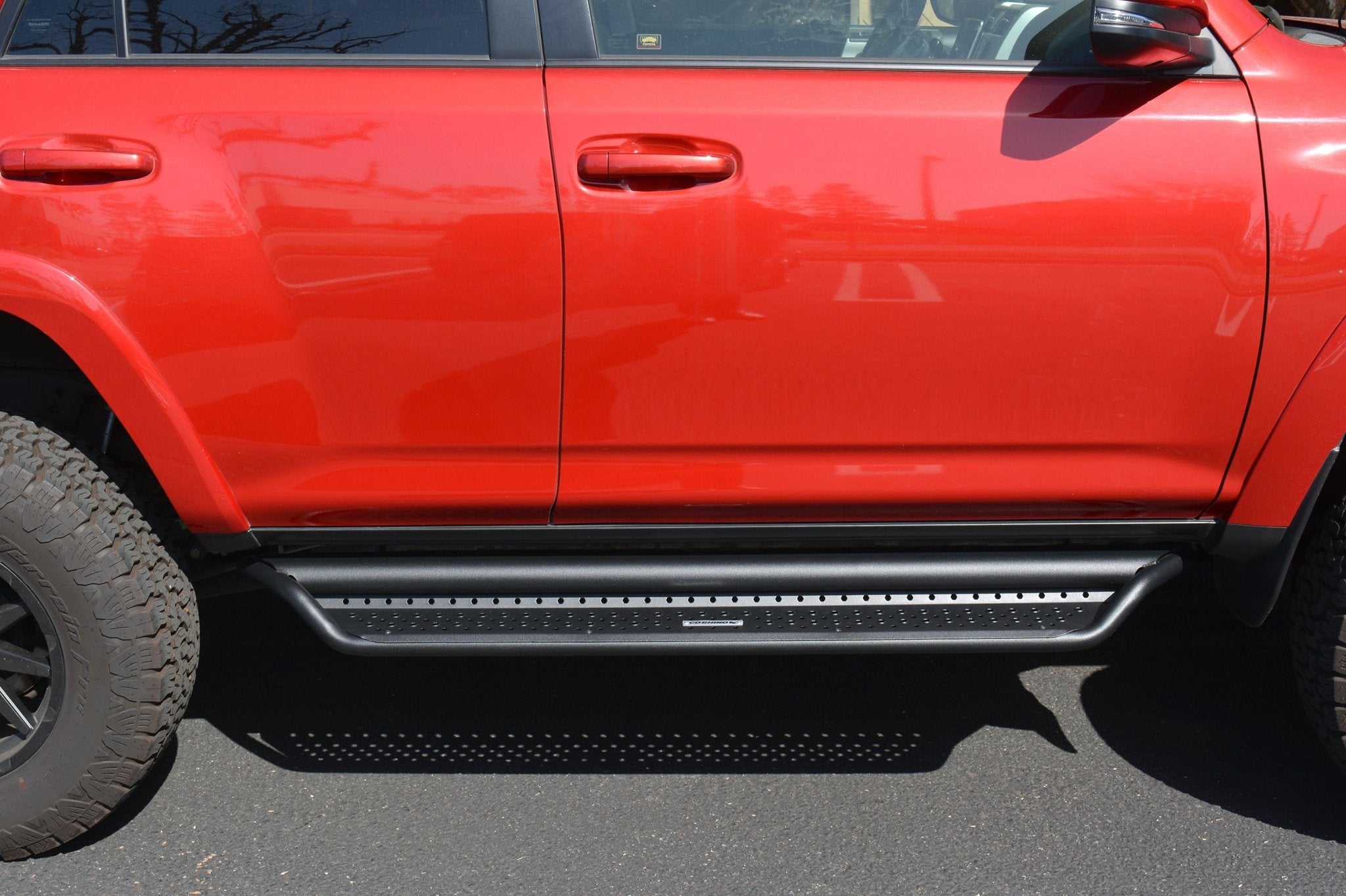 Go Rhino D14425T 2020 - 2021 Toyota 4Runner Venture D1 Dominator Series Xtreme Side Steps with Rocker Panel Mounting Bracket Kit - Rugged Truck Gear