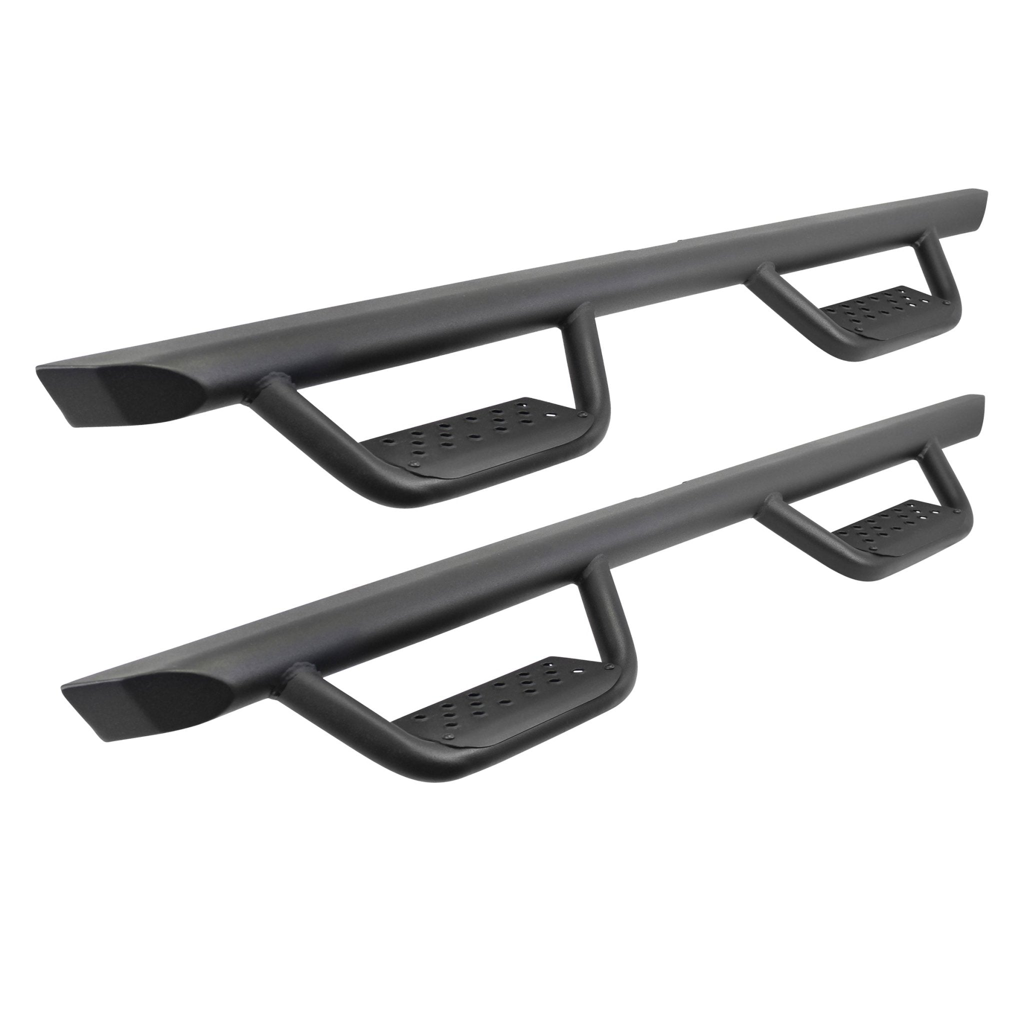 Go Rhino D20080T 2015 - 2024 GMC Canyon D2 Dominator Series Xtreme Side Steps - Bars Only, 80" Long - Rugged Truck Gear