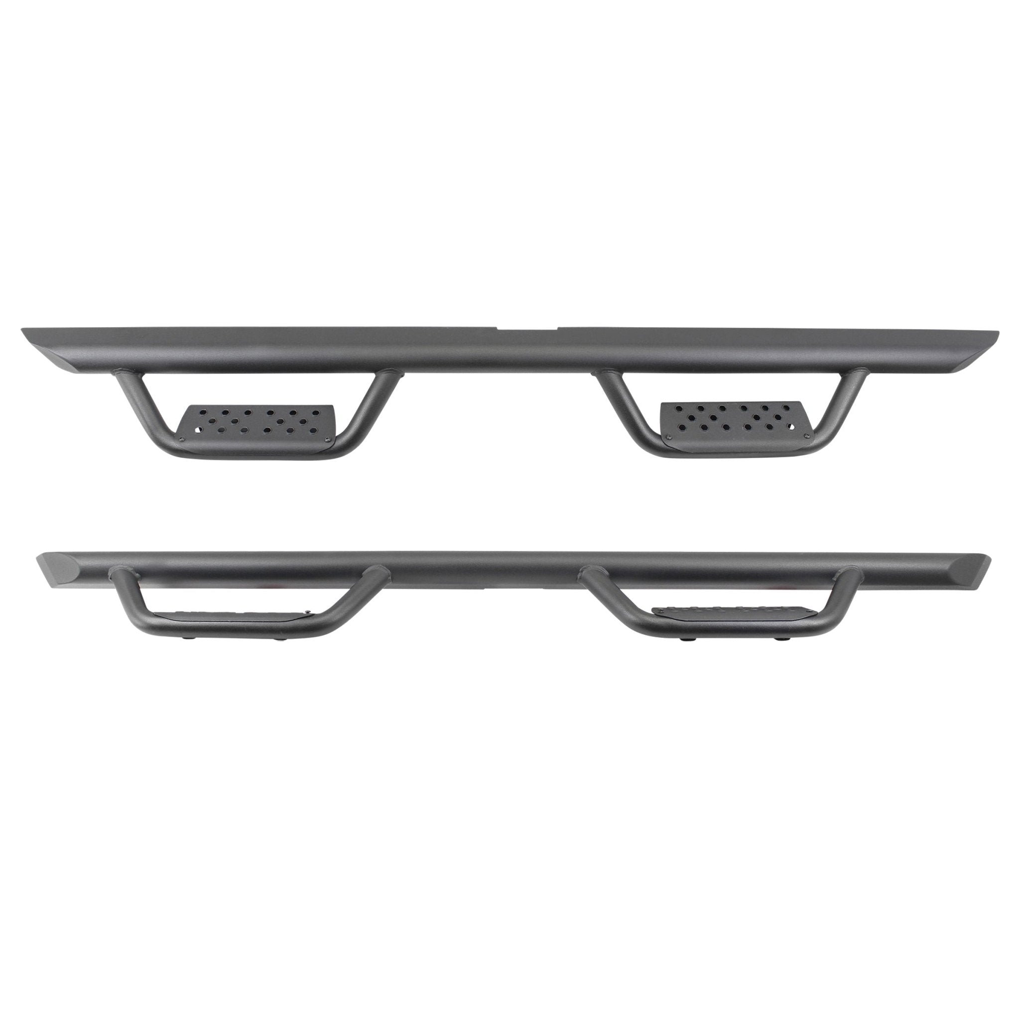 Go Rhino D20080T 2015 - 2024 GMC Canyon D2 Dominator Series Xtreme Side Steps - Bars Only, 80" Long - Rugged Truck Gear