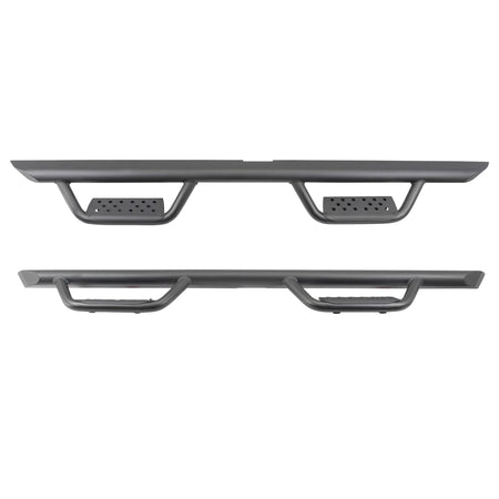 Go Rhino D20080T 2015 - 2024 GMC Canyon D2 Dominator Series Xtreme Side Steps - Bars Only, 80" Long - Rugged Truck Gear