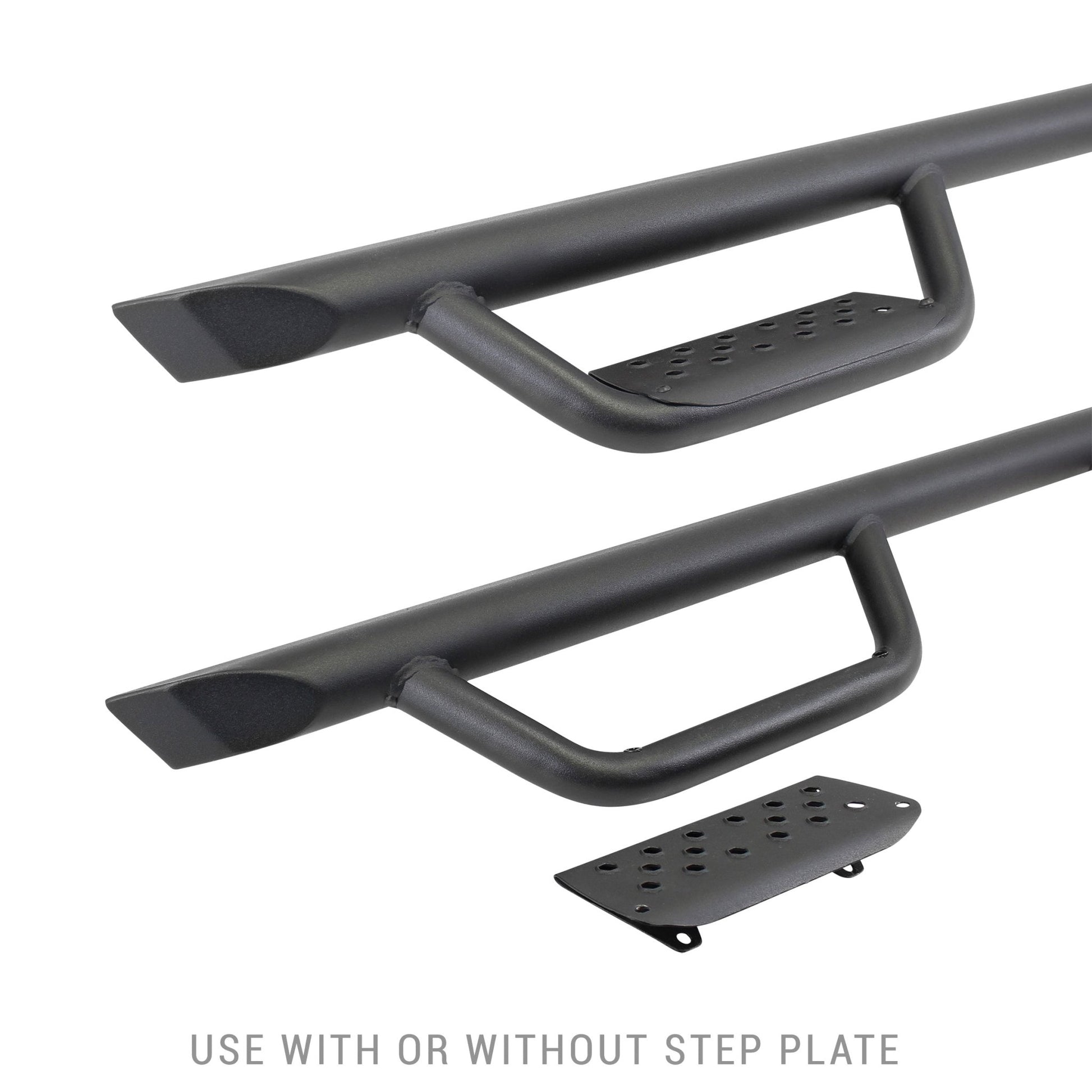 Go Rhino D20087T 2011 - 2024 Dodge Ram 2500/3500 D2 Dominator Series Xtreme Side Steps - Bars Only, 87" Long - Rugged Truck Gear