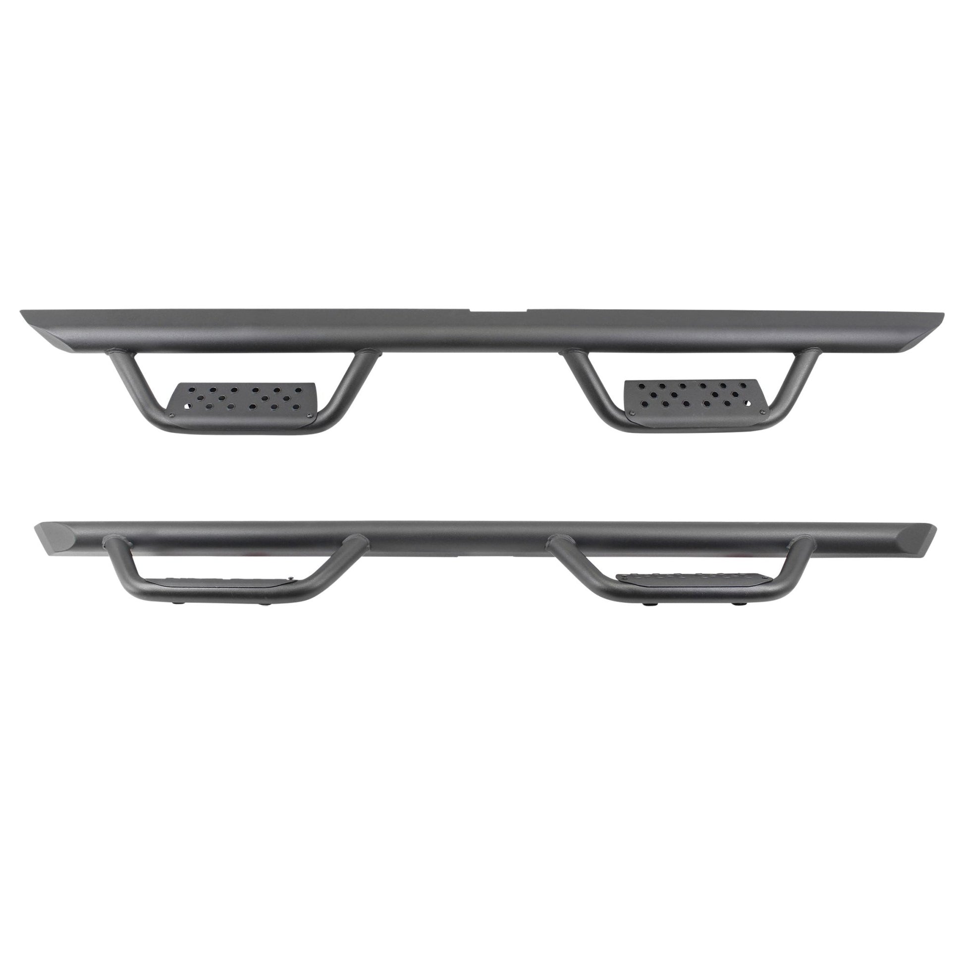 Go Rhino D224205T 2010 - 2024 Dodge Ram 2500/3500 D2 Dominator Series Xtreme Side Steps with Rocker Panel Mounting Bracket Kit - Rugged Truck Gear