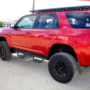 Go Rhino D224425T 2020 - 2021 Toyota 4Runner Venture D2 Dominator Series Xtreme Side Steps with Rocker Panel Mounting Bracket Kit - Rugged Truck Gear