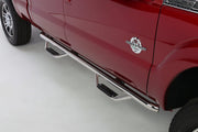 Go Rhino D24051PS 2011 - 2014 Chevy Silverado 2500/3500 HD D2 Dominator Series Classic Side Steps with Mounting Bracket Kit - Rugged Truck Gear