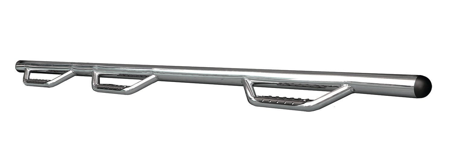 Go Rhino D360781PS 2011 - 2014 GMC Sierra 2500/3500 HD D3 Dominator Series 1 - Piece Wheel - To - Wheel Side Steps with Brackets - Short Bed - Rugged Truck Gear
