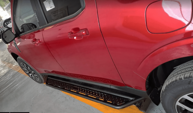 Go Rhino D64030T 2022 - 2024 Ford Maverick D6 Dominator Series Xtreme Side Steps with Rocker Panel Mounting Bracket Kit - Rugged Truck Gear