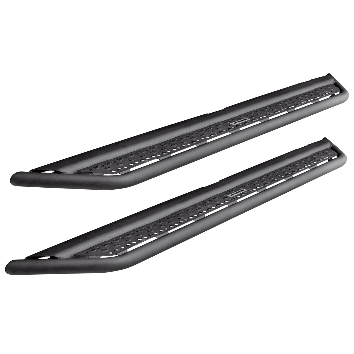 Go Rhino D64049T 2019 - 2024 GMC Sierra 1500 D6 Dominator Series Xtreme Side Steps with Rocker Panel Mounting Bracket Kit - Rugged Truck Gear