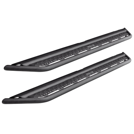 Go Rhino D64049T 2019 - 2024 GMC Sierra 1500 D6 Dominator Series Xtreme Side Steps with Rocker Panel Mounting Bracket Kit - Rugged Truck Gear