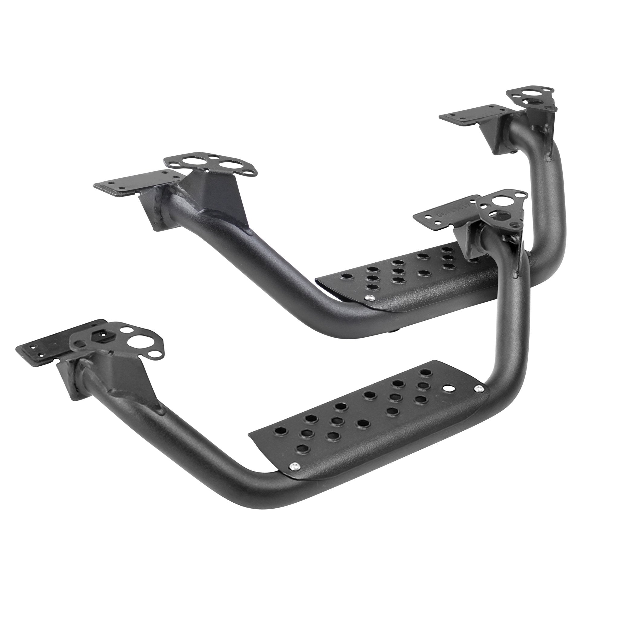 Go Rhino D6410000T 2014 - 2024 Toyota 4Runner SR5 D6 Dominator Series Xtreme 4" Drop Steps (Pair) - Rugged Truck Gear