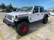 Go Rhino D64516T 2020 - 2024 Jeep Gladiator JT D6 Dominator Series Xtreme Side Steps with Rocker Panel Mounting Bracket Kit - Rugged Truck Gear