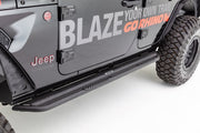 Go Rhino DS4926T 2007 - 2018 Jeep Wrangler JK D2 Dominator Series Xtreme DS Side Steps with Rocker Panel Mounting Bracket Kit - Rugged Truck Gear