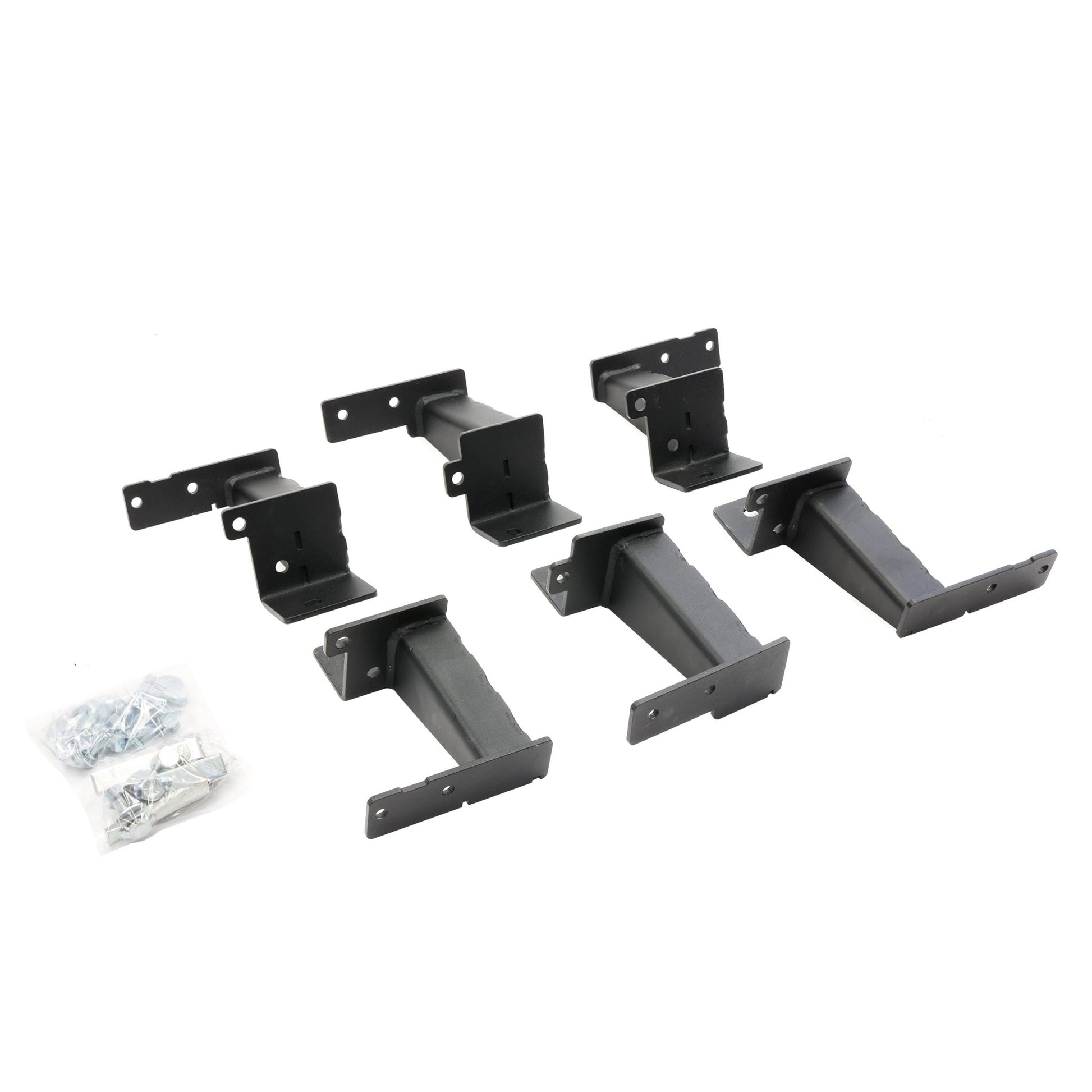 Go Rhino FSD4129TK 2021 - 2024 Ford Bronco Dominator Series Xtreme Frame Slider Mounting Brackets Only - Rugged Truck Gear