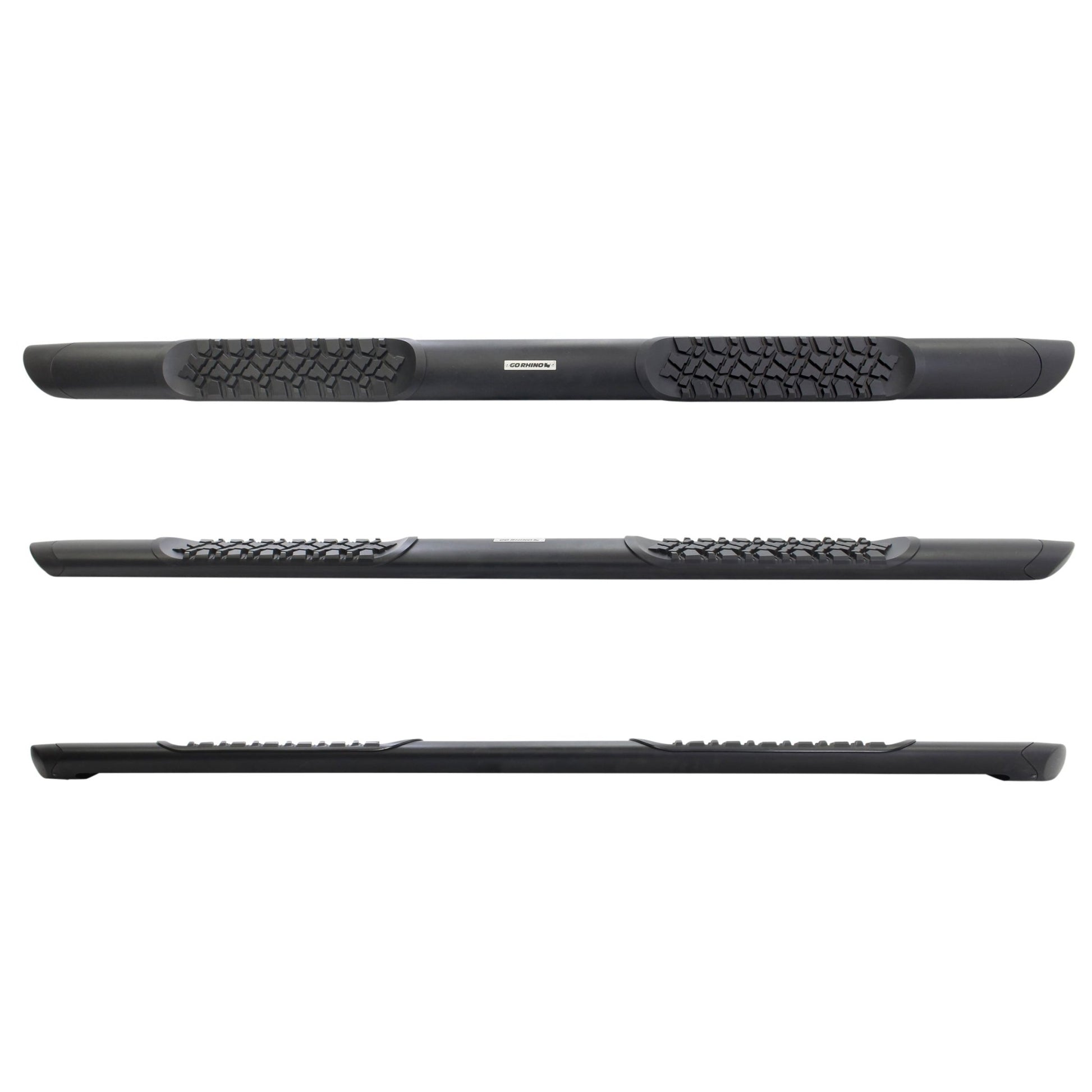Go Rhino V3410687T 2010 - 2024 Dodge Ram 2500/3500 V - Series V3 Aluminum Side Steps with Mounting Bracket Kit - Rugged Truck Gear