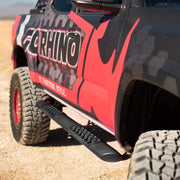 Go Rhino V3410687T 2010 - 2024 Dodge Ram 2500/3500 V - Series V3 Aluminum Side Steps with Mounting Bracket Kit - Rugged Truck Gear