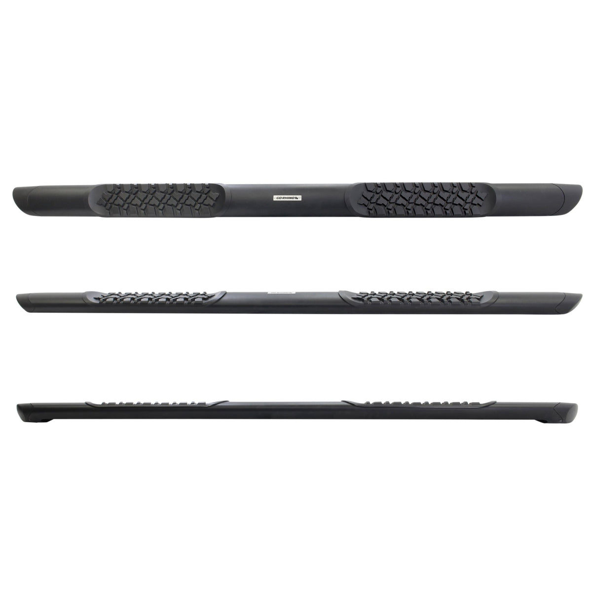 Go Rhino V3441580T 2007 - 2021 Toyota Tundra V - Series V3 Aluminum Side Steps with Mounting Bracket Kit - Rugged Truck Gear