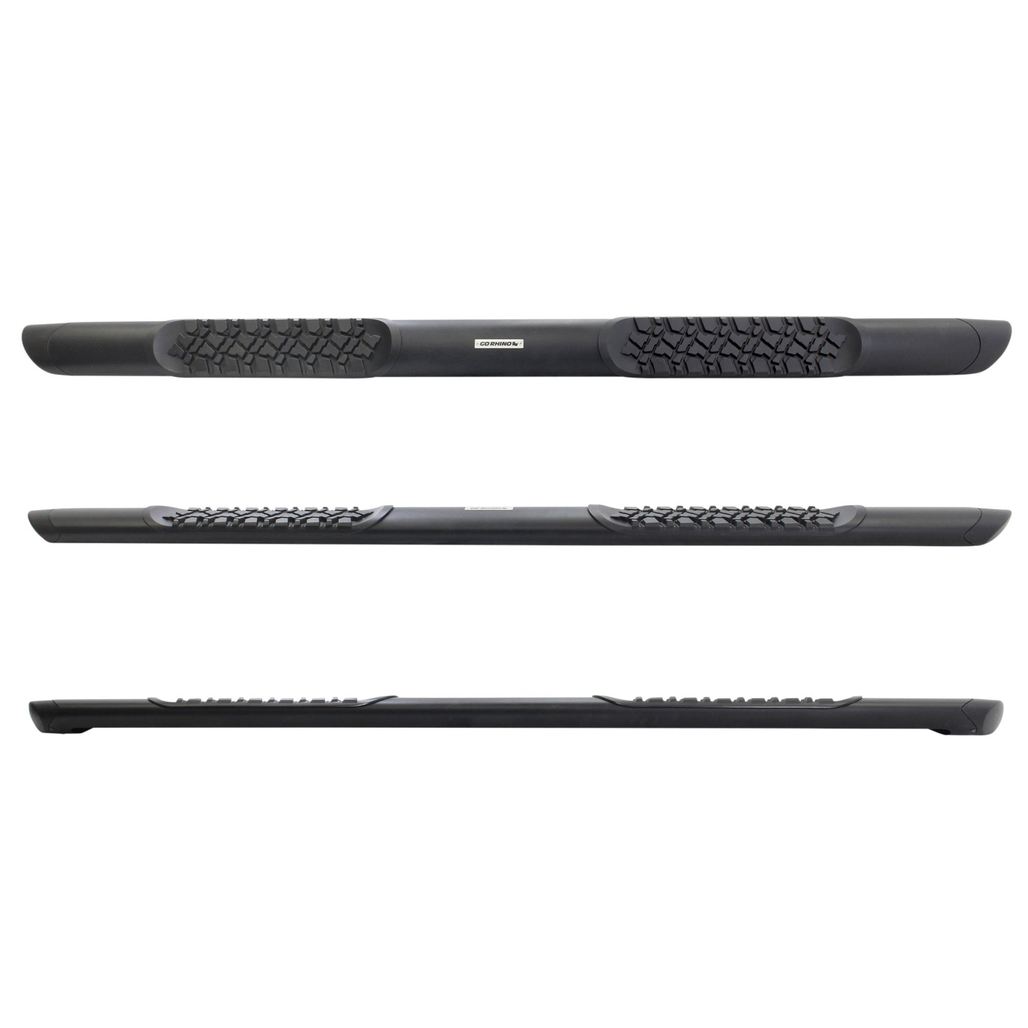Go Rhino V3441580T 2007 - 2021 Toyota Tundra V - Series V3 Aluminum Side Steps with Mounting Bracket Kit - Rugged Truck Gear