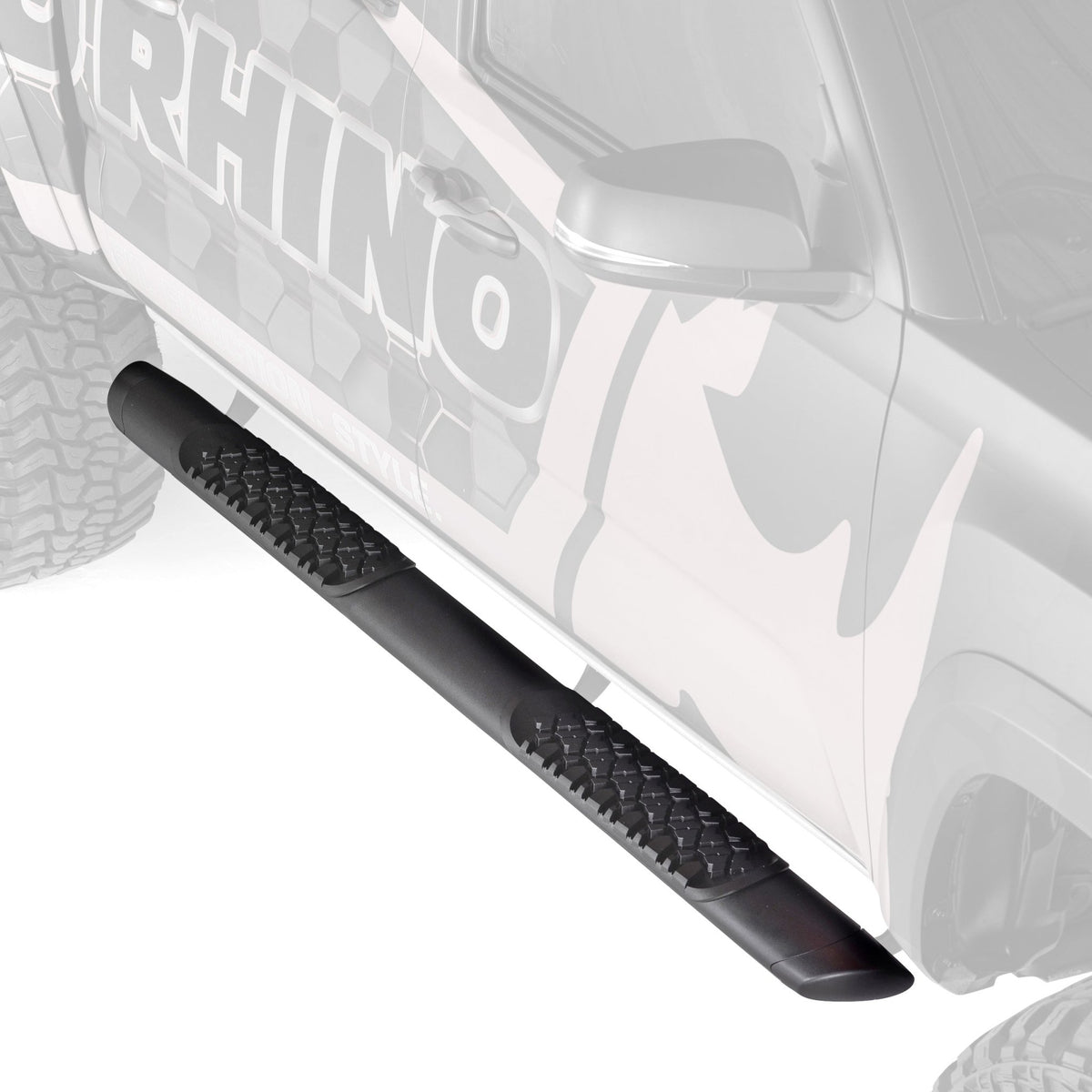 Go Rhino V3441580T 2007 - 2021 Toyota Tundra V - Series V3 Aluminum Side Steps with Mounting Bracket Kit - Rugged Truck Gear