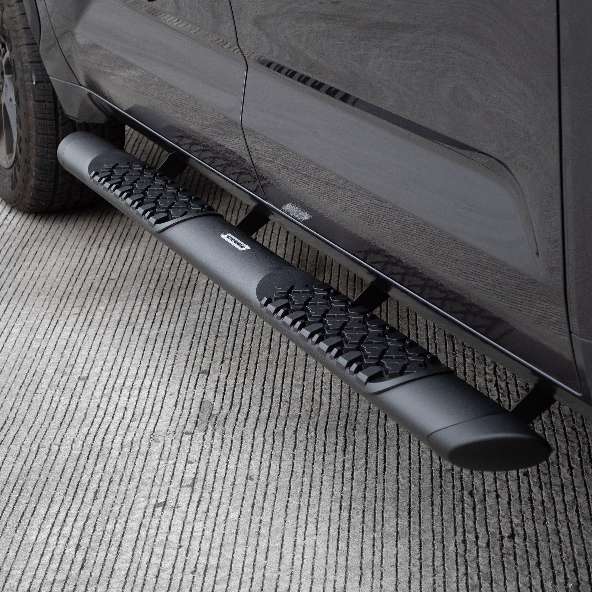 Go Rhino V3443974T 2023 - 2024 Toyota Sequoia Limited/Platinum/SR5/TRD Pro V - Series V3 Aluminum Side Steps with Mounting Bracket Kit - Rugged Truck Gear