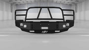 Hammerhead 600 - 56 - 0051 Chevy Silverado 2500/3500 2011 - 2014 Front Winch Bumper with Full Brush Guard - Rugged Truck Gear