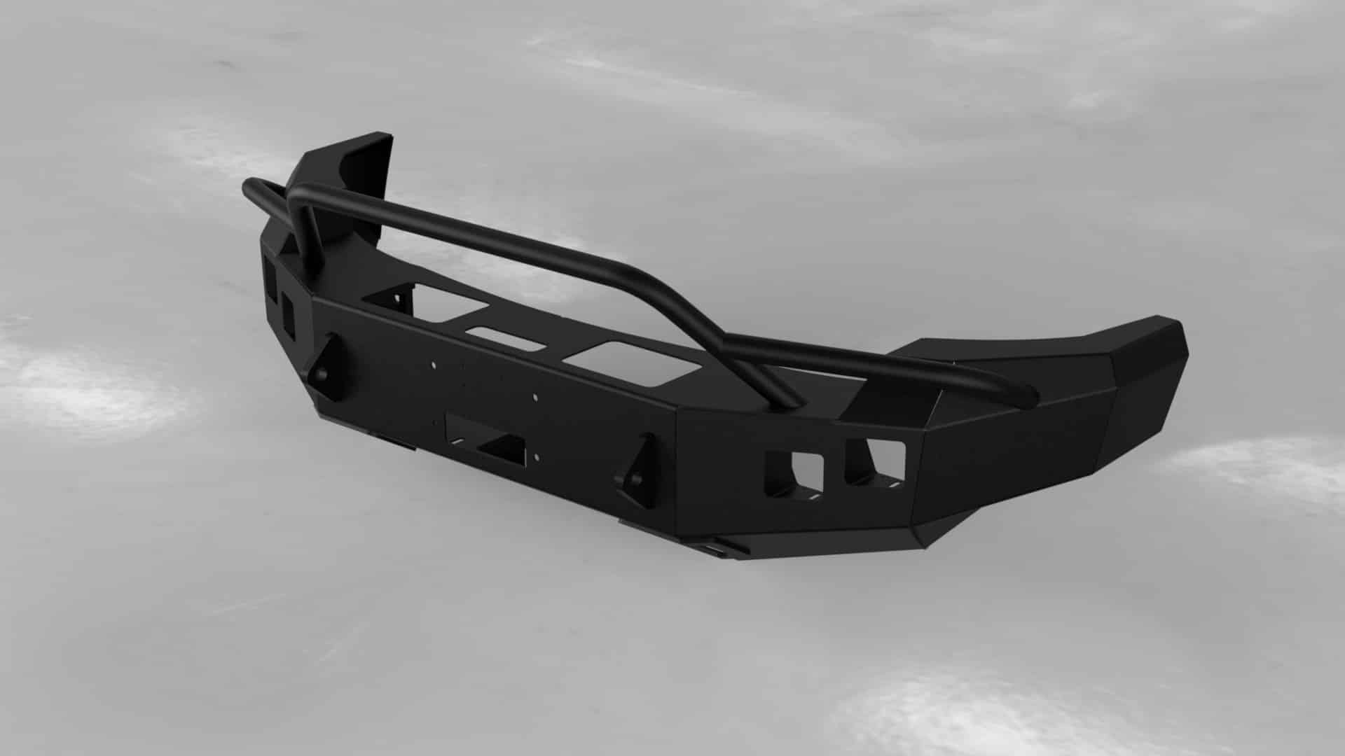 Hammerhead 600 - 56 - 0058 Chevy Silverado 2500/3500 2007 - 2010 Front Winch Bumper Pre - Runner - Rugged Truck Gear