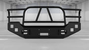 Hammerhead 600 - 56 - 0059 Ford F250/F350/F450/F550 2005 - 2007 Front Winch Bumper with Full Brush Guard - Rugged Truck Gear