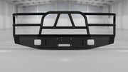 Hammerhead 600 - 56 - 0067 Ford Bronco 1992 - 1996 Front Winch Bumper with Full Brush Guard - Rugged Truck Gear