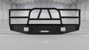 Hammerhead 600 - 56 - 0067 Ford F250/F350/F450 1992 - 1998 Front Winch Bumper with Full Brush Guard - Rugged Truck Gear