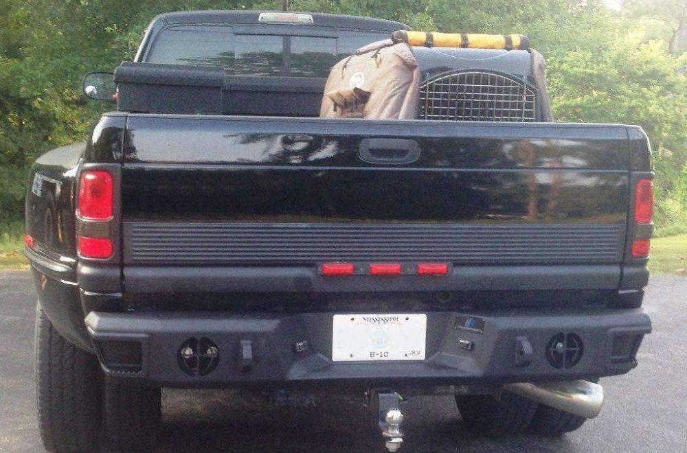 Hammerhead 600 - 56 - 0075 Dodge Ram 2500/3500 1994 - 2002 Rear Bumper - Rugged Truck Gear