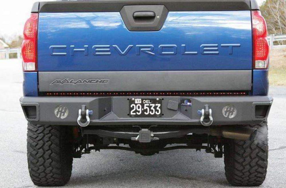Hammerhead 600 - 56 - 0082 Chevy Silverado 1500 1999 - 2006 Rear Bumper - Rugged Truck Gear
