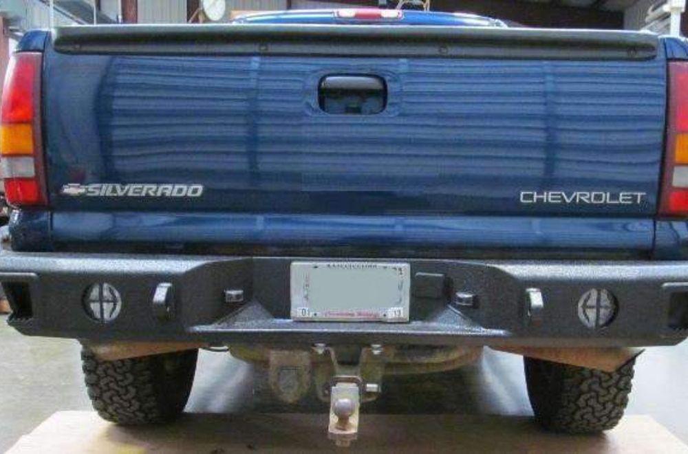 Hammerhead 600 - 56 - 0082 GMC Sierra 1500 1999 - 2006 Rear Bumper - Rugged Truck Gear