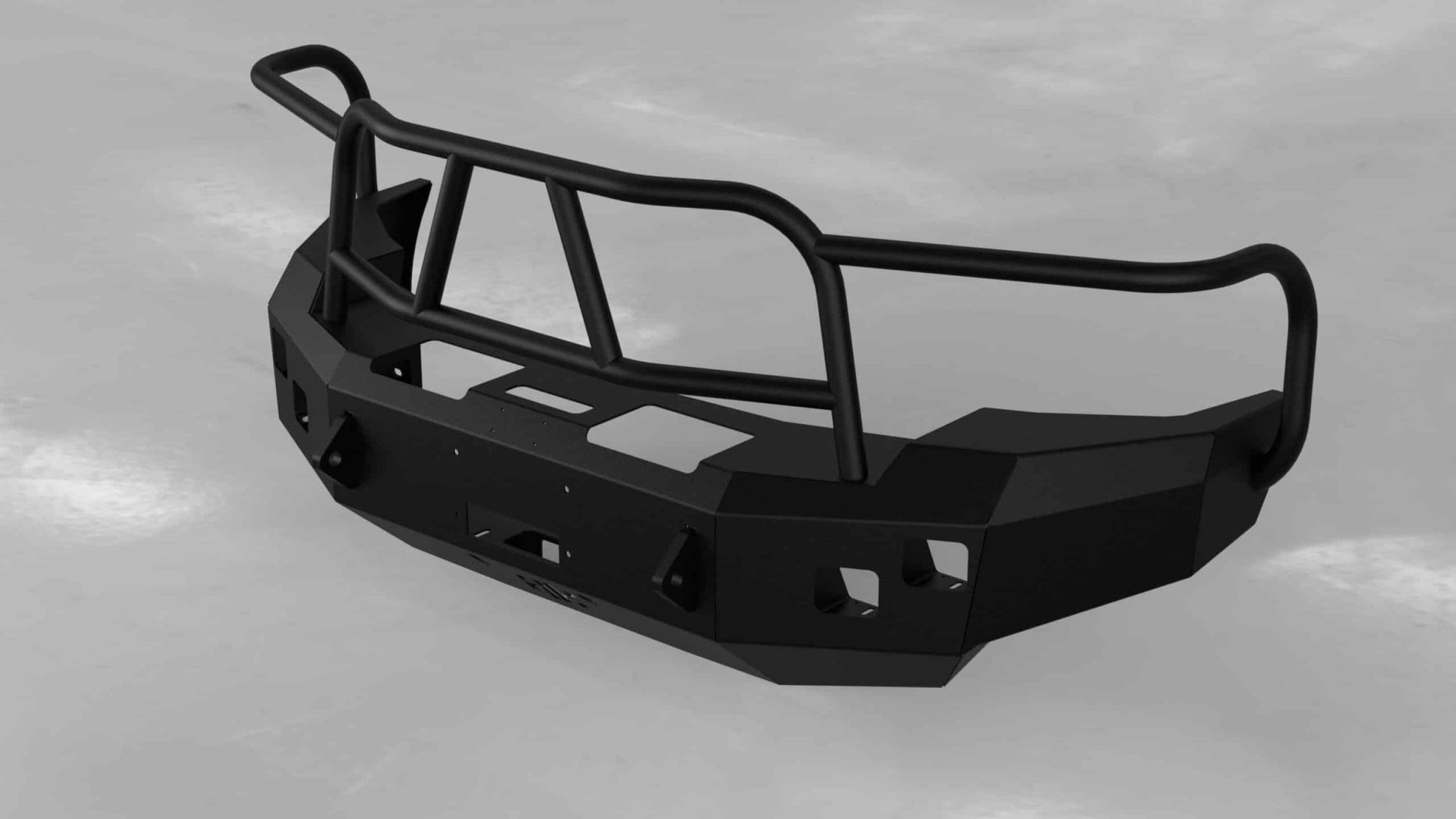 Hammerhead 600 - 56 - 0083 Dodge Ram 2500/3500 2003 - 2005 Front Winch Bumper with Full Brush Guard - Rugged Truck Gear