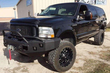 Hammerhead 600 - 56 - 0089 Ford F250/F350/F450/F550 1999 - 2004 Front Winch Bumper Pre - Runner - Rugged Truck Gear