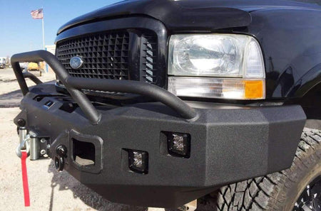 Hammerhead 600 - 56 - 0089 Ford F250/F350/F450/F550 1999 - 2004 Front Winch Bumper Pre - Runner - Rugged Truck Gear