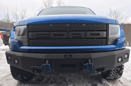 Hammerhead 600 - 56 - 0090 Ford Raptor 2010 - 2014 Front Winch Bumper Low Profile - Rugged Truck Gear