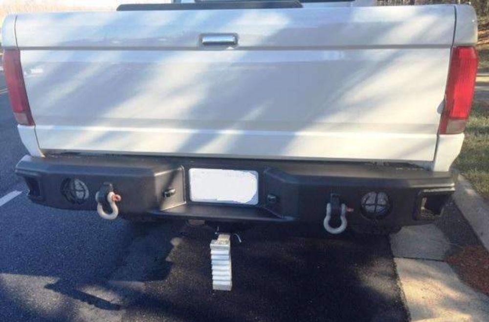 Hammerhead 600 - 56 - 0092 Ford F150 1988 - 1996 Rear Bumper - Rugged Truck Gear