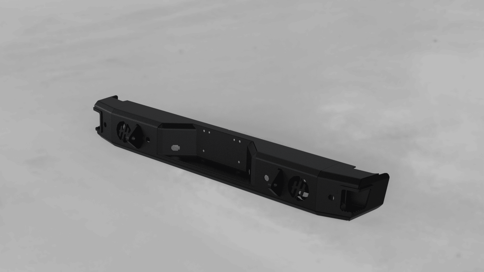 Hammerhead 600 - 56 - 0095 Nissan Titan 2004 - 2009 Rear Bumper with Sensors - Rugged Truck Gear