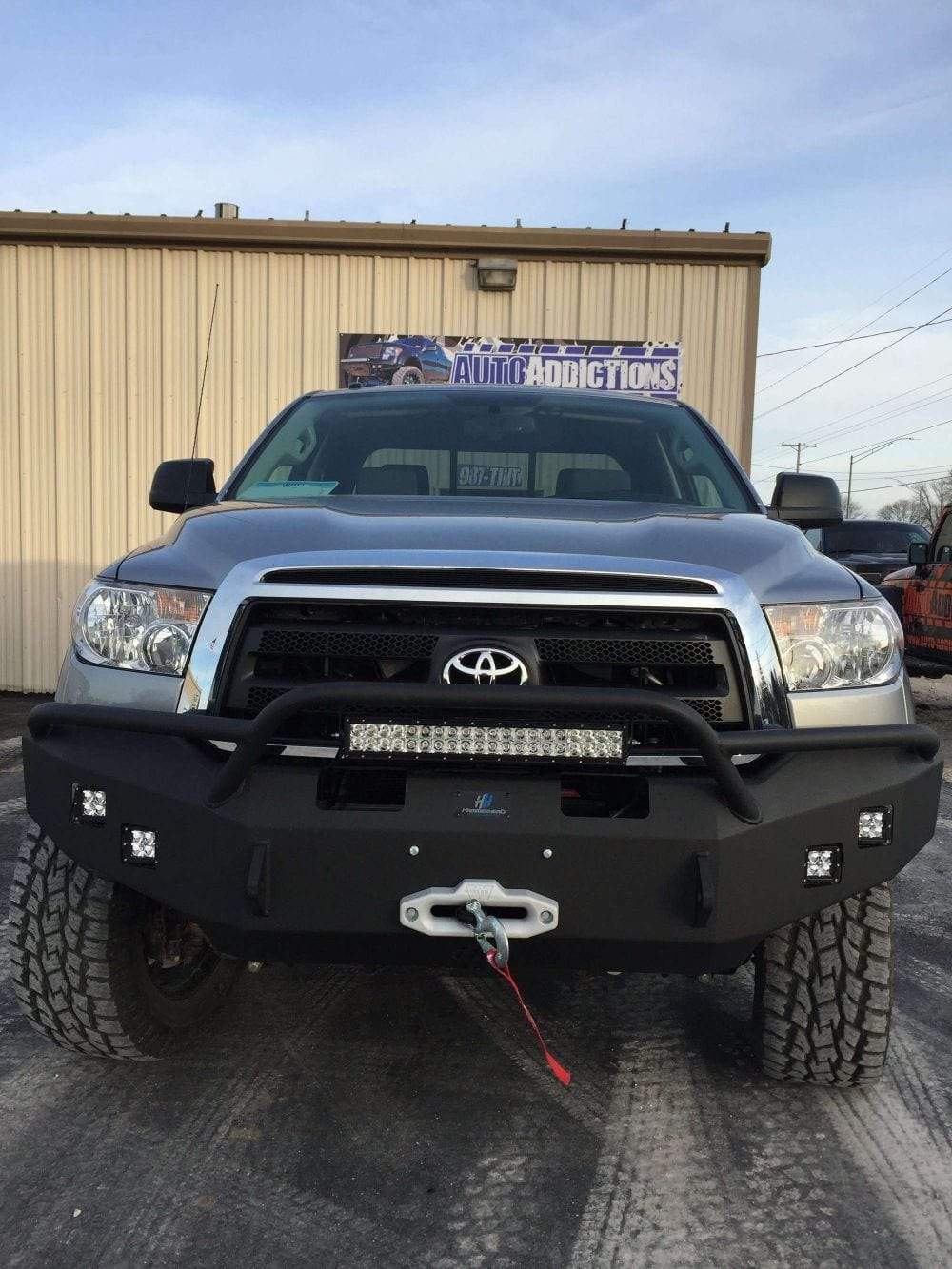 Hammerhead 600 - 56 - 0098 Toyota Tundra 2007 - 2013 Front Winch Bumper Pre - Runner - Rugged Truck Gear