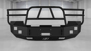 Hammerhead 600 - 56 - 0105 GMC Sierra 2500/3500 2011 - 2014 Front Winch Bumper with Full Brush Guard - Rugged Truck Gear