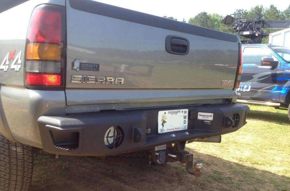Hammerhead 600 - 56 - 0106 Chevy Silverado 2500/3500 2001 - 2007 Rear Bumper - Rugged Truck Gear