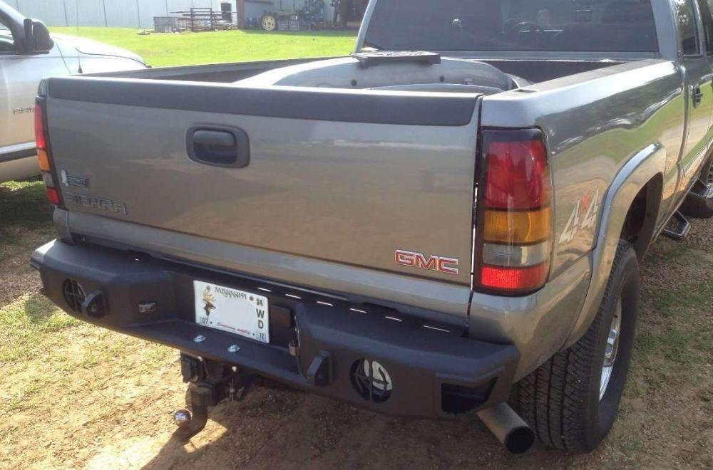 Hammerhead 600 - 56 - 0106 Chevy Silverado 2500/3500 2001 - 2007 Rear Bumper - Rugged Truck Gear