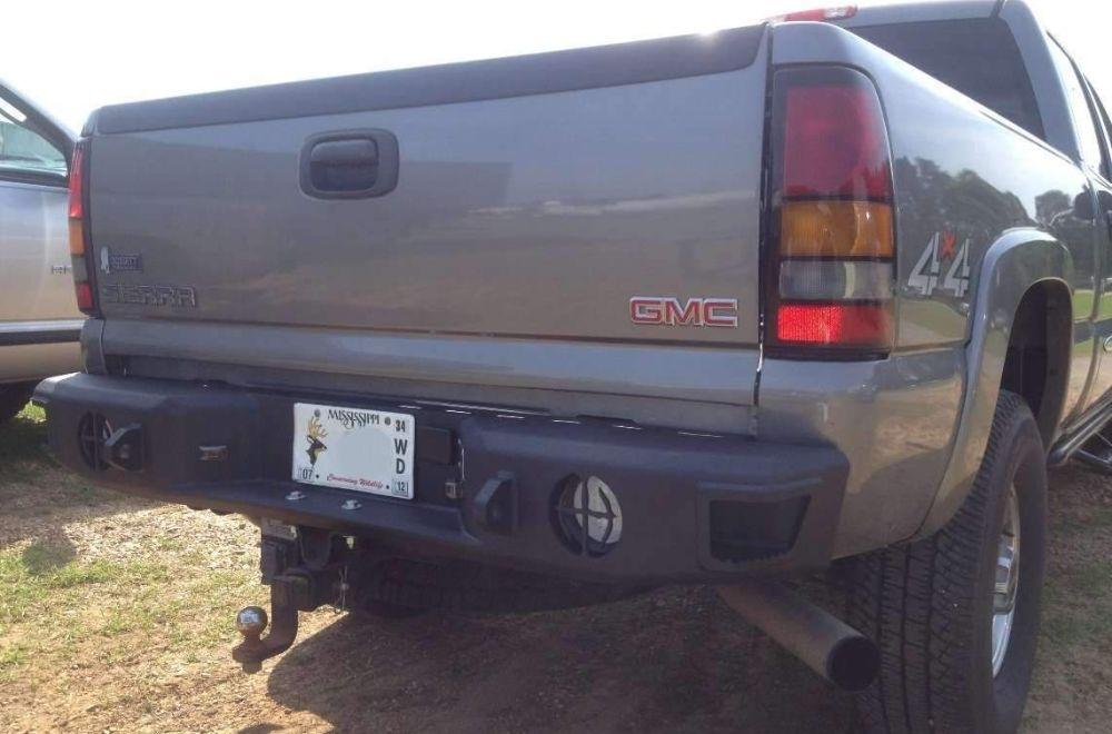 Hammerhead 600 - 56 - 0106 Chevy Silverado 2500/3500 2001 - 2007 Rear Bumper - Rugged Truck Gear