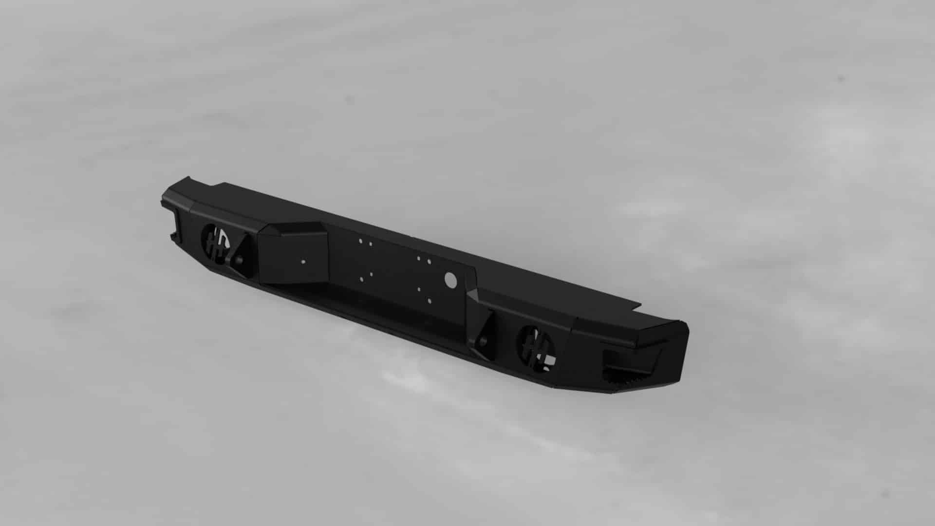 Hammerhead 600 - 56 - 0106 Chevy Silverado 2500/3500 2001 - 2007 Rear Bumper - Rugged Truck Gear