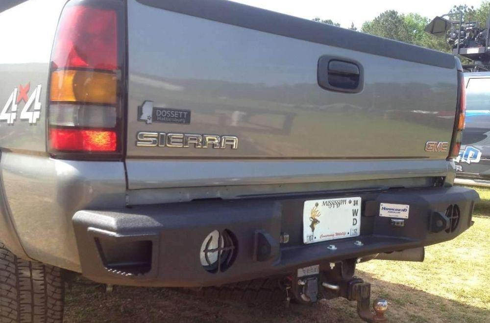 Hammerhead 600 - 56 - 0106 Chevy Silverado 2500/3500 2001 - 2007 Rear Bumper - Rugged Truck Gear