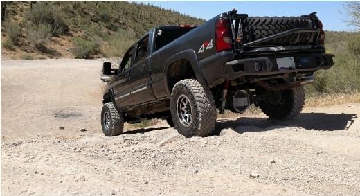 Hammerhead 600 - 56 - 0106 GMC Sierra 2500/3500 2001 - 2007 Rear Bumper - Rugged Truck Gear