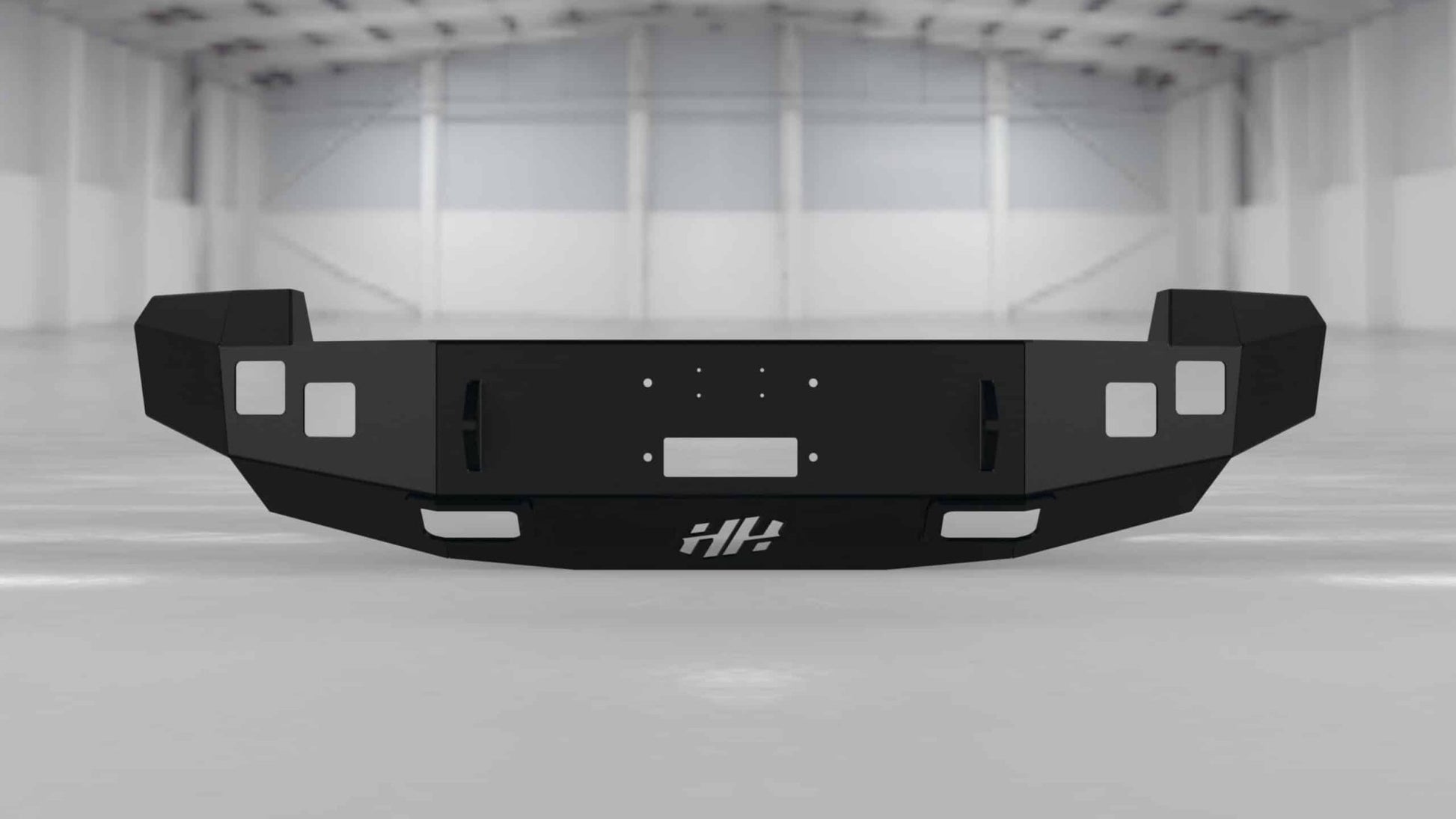 Hammerhead 600 - 56 - 0108 Chevy Silverado 2500/3500 2007 - 2010 Front Winch Bumper Low Profile - Rugged Truck Gear