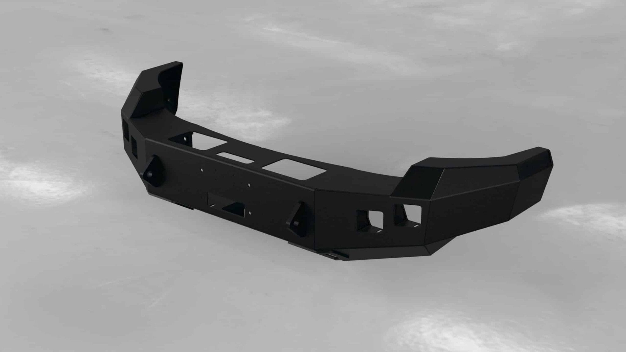 Hammerhead 600 - 56 - 0108 Chevy Silverado 2500/3500 2007 - 2010 Front Winch Bumper Low Profile - Rugged Truck Gear