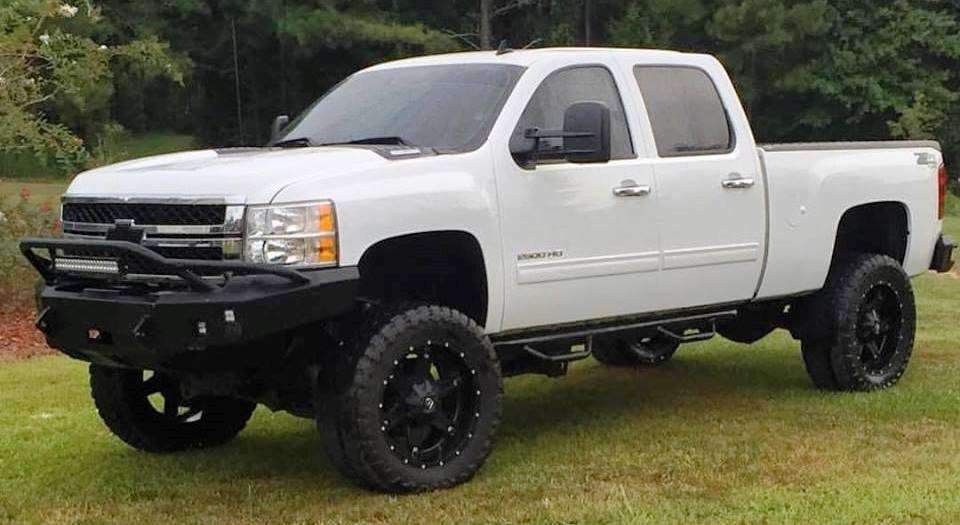 Hammerhead 600 - 56 - 0109 Chevy Silverado 2500/3500 2011 - 2014 Front Winch Bumper Pre - Runner - Rugged Truck Gear