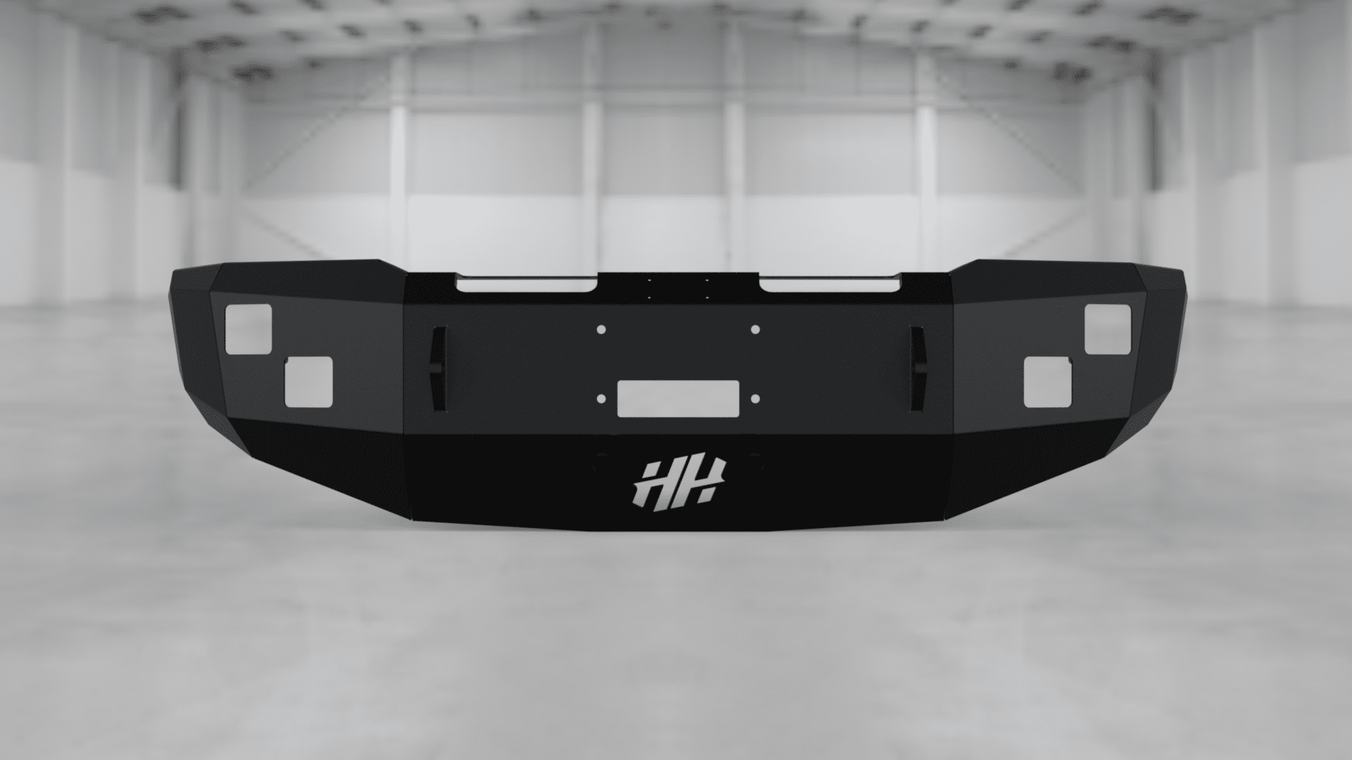 Hammerhead 600 - 56 - 0113 Chevy Silverado 2500/3500HD 2003 - 2006 Front Winch Bumper Low Profile - Rugged Truck Gear