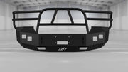 Hammerhead 600 - 56 - 0118 GMC Sierra 2500/3500 2007 - 2010 Front Winch Bumper with Brush Guard - Rugged Truck Gear
